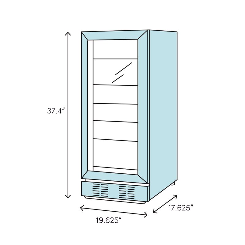 Microfridge Safe Plug 2.5 cu. ft. Compact Refrigerator with Microwave